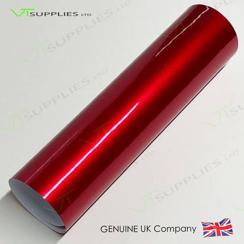Candy red metallic vinyl wrap - candy,