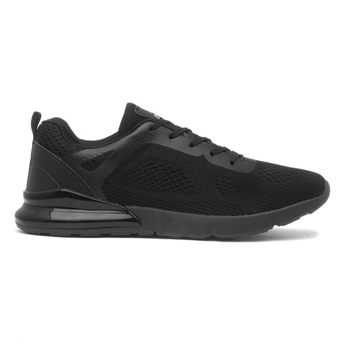 Osaga mens black trainers knit - mens,