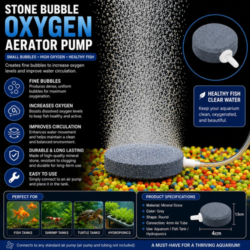 Aquarium air stone bubble - stone,