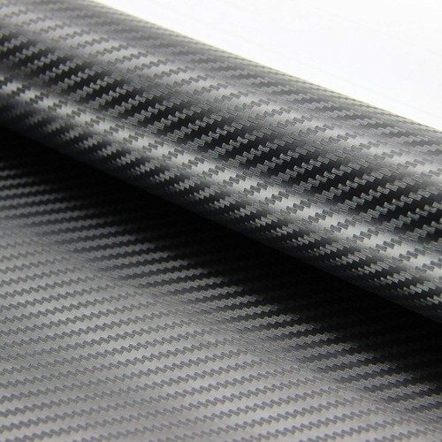 Black carbon fibre vinyl - carbon,