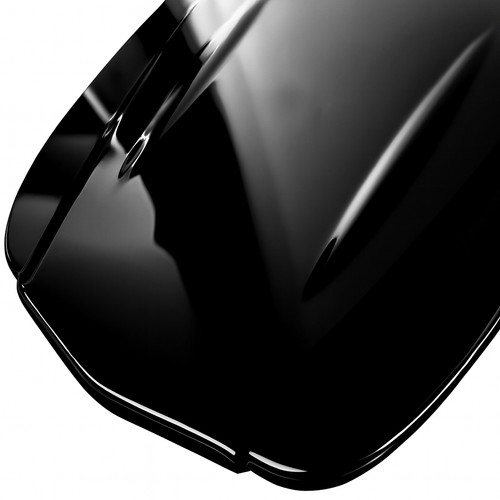 Piano black gloss vinyl wrap - piano,